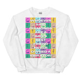Vibrator Pop Art Unisex Sweatshirt